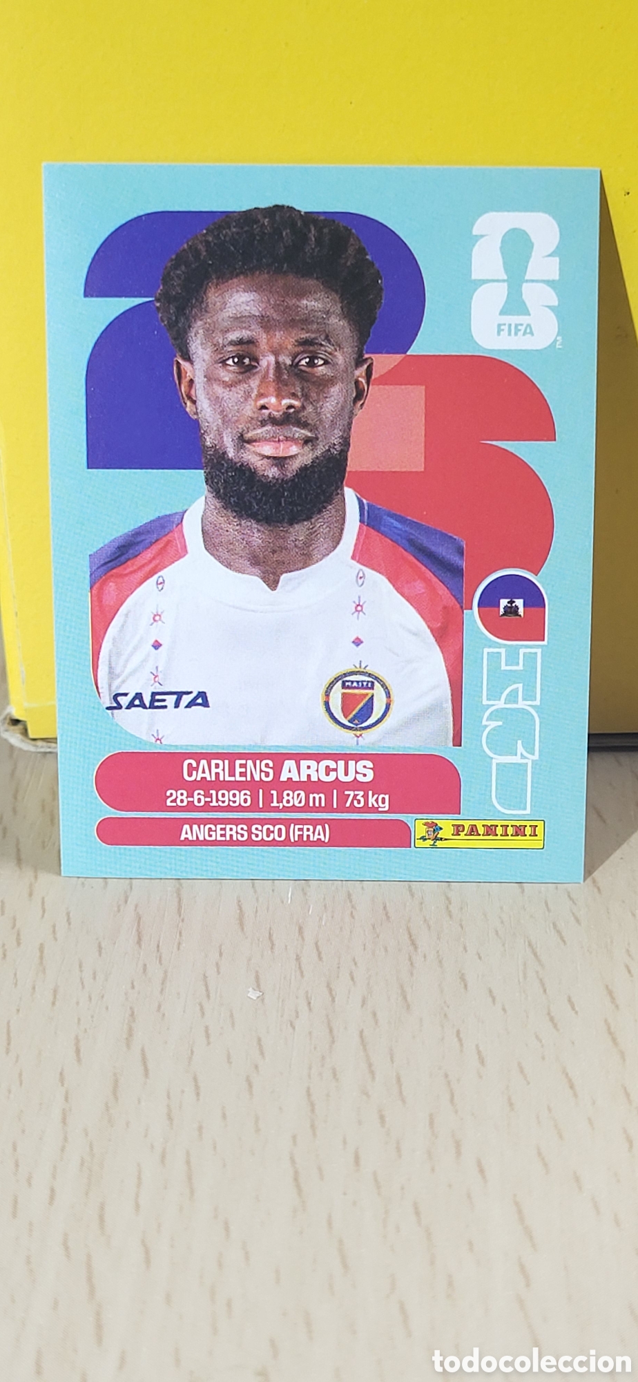 Collezionismo Figurine antiche: ARCUS HAITI HAI N&ordm; 3 FIFA WORLD CUP 2026 PANINI MUNDIAL FIFA WORLD CUP