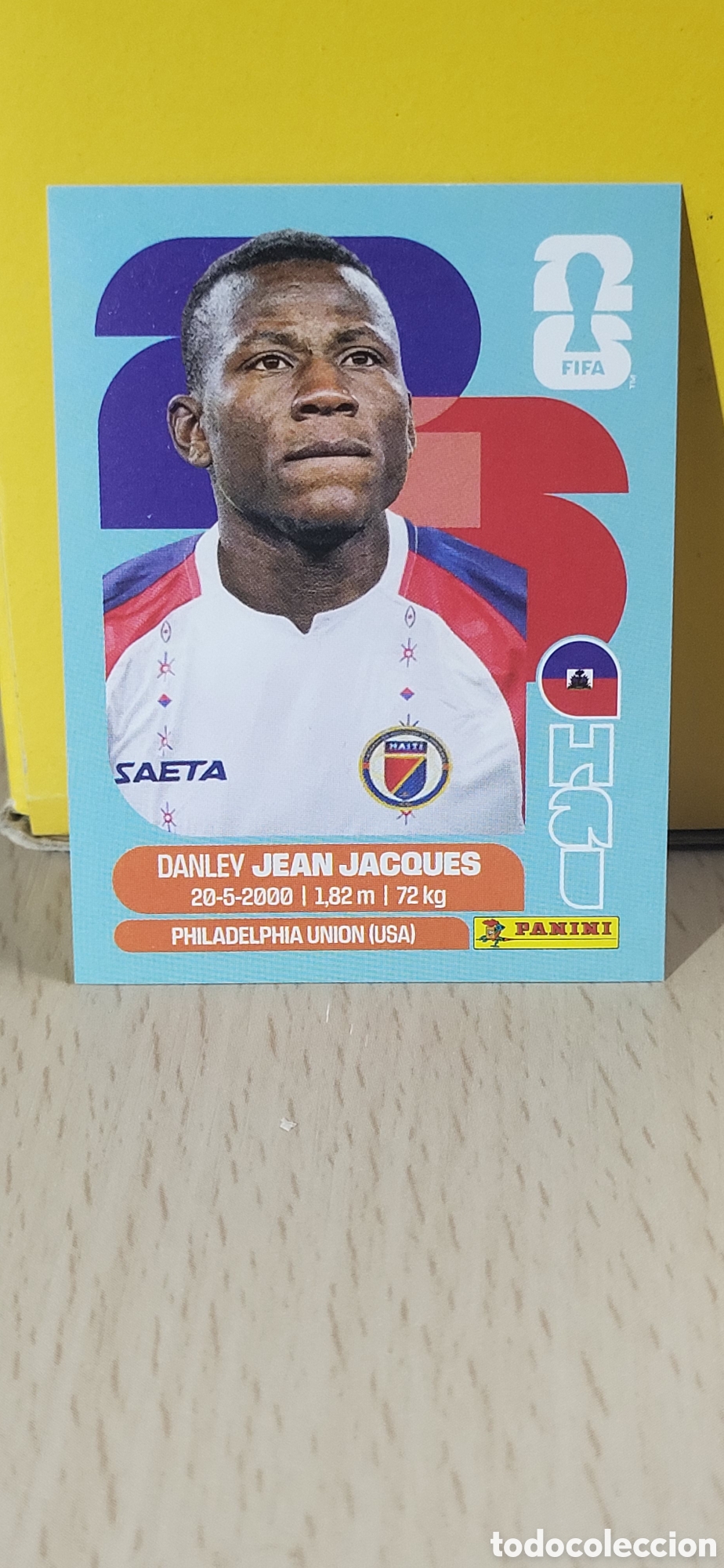 Collezionismo Figurine antiche: JEAN JACQUES HAITI HAI N&ordm; 11 FIFA WORLD CUP 2026 PANINI MUNDIAL FIFA WORLD CUP