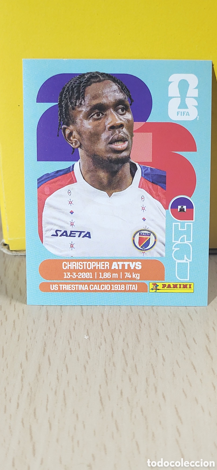 Collezionismo Figurine antiche: ATTYS HAITI HAI N&ordm; 14 FIFA WORLD CUP 2026 PANINI MUNDIAL FIFA WORLD CUP