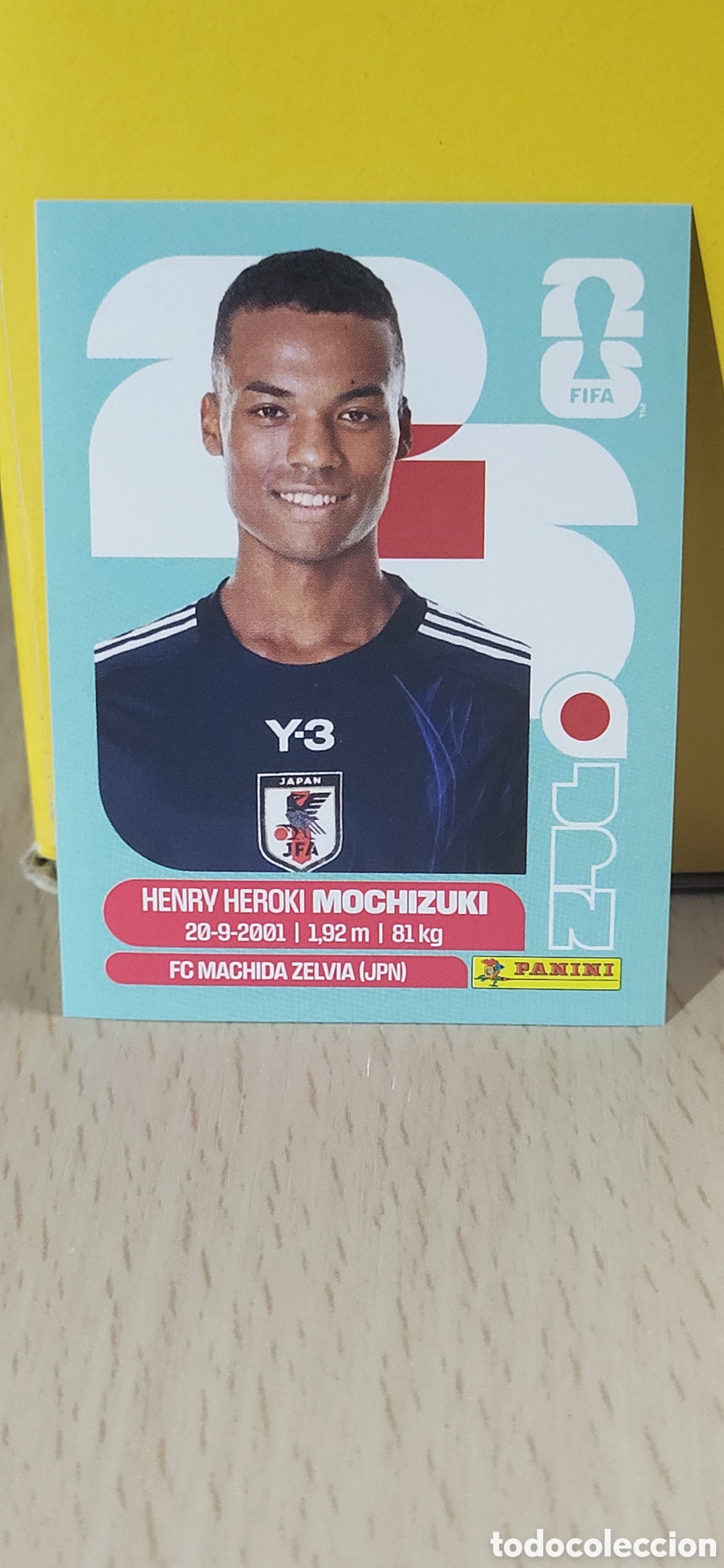 Coleccionismo Cromos antiguos: MOCHIZUKI JAPON JPN N&ordm; 3 FIFA WORLD CUP 2026 PANINI MUNDIAL FIFA WORLD CUP