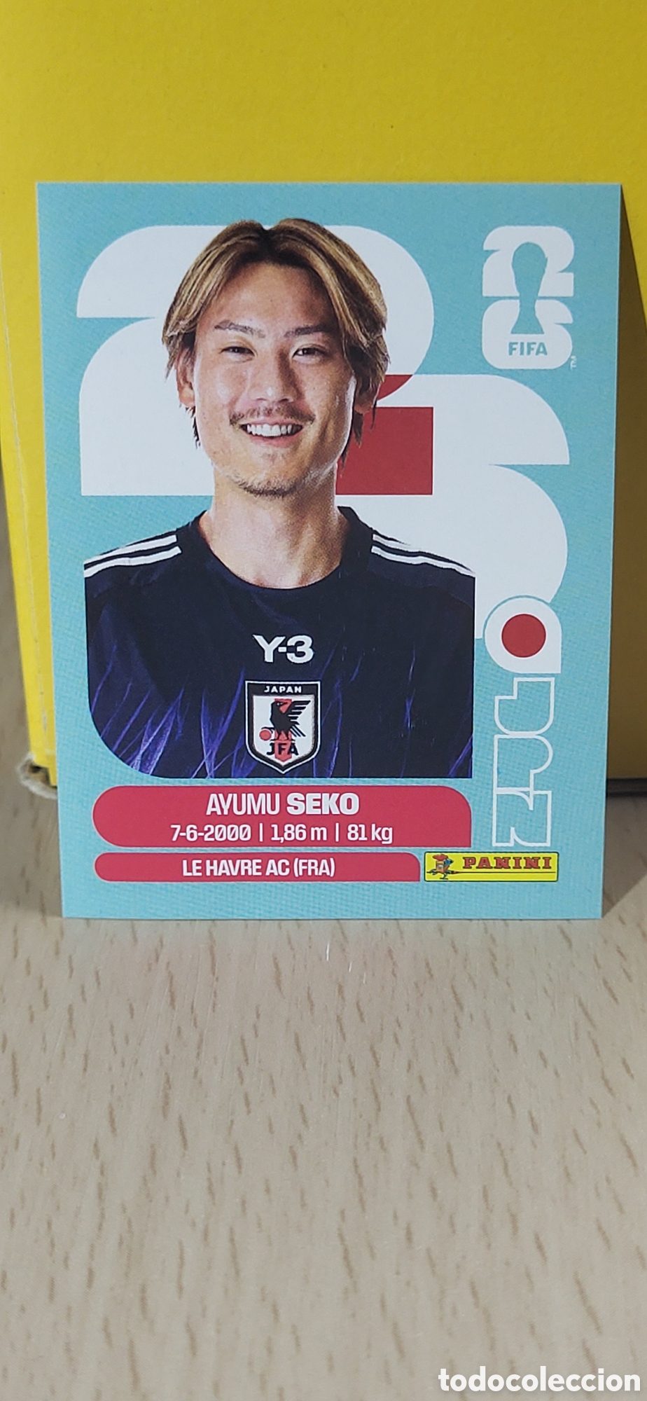 Sammeln alte Sammelbilder: SEKO JAPON JPN N&ordm; 4 FIFA WORLD CUP 2026 PANINI MUNDIAL FIFA WORLD CUP