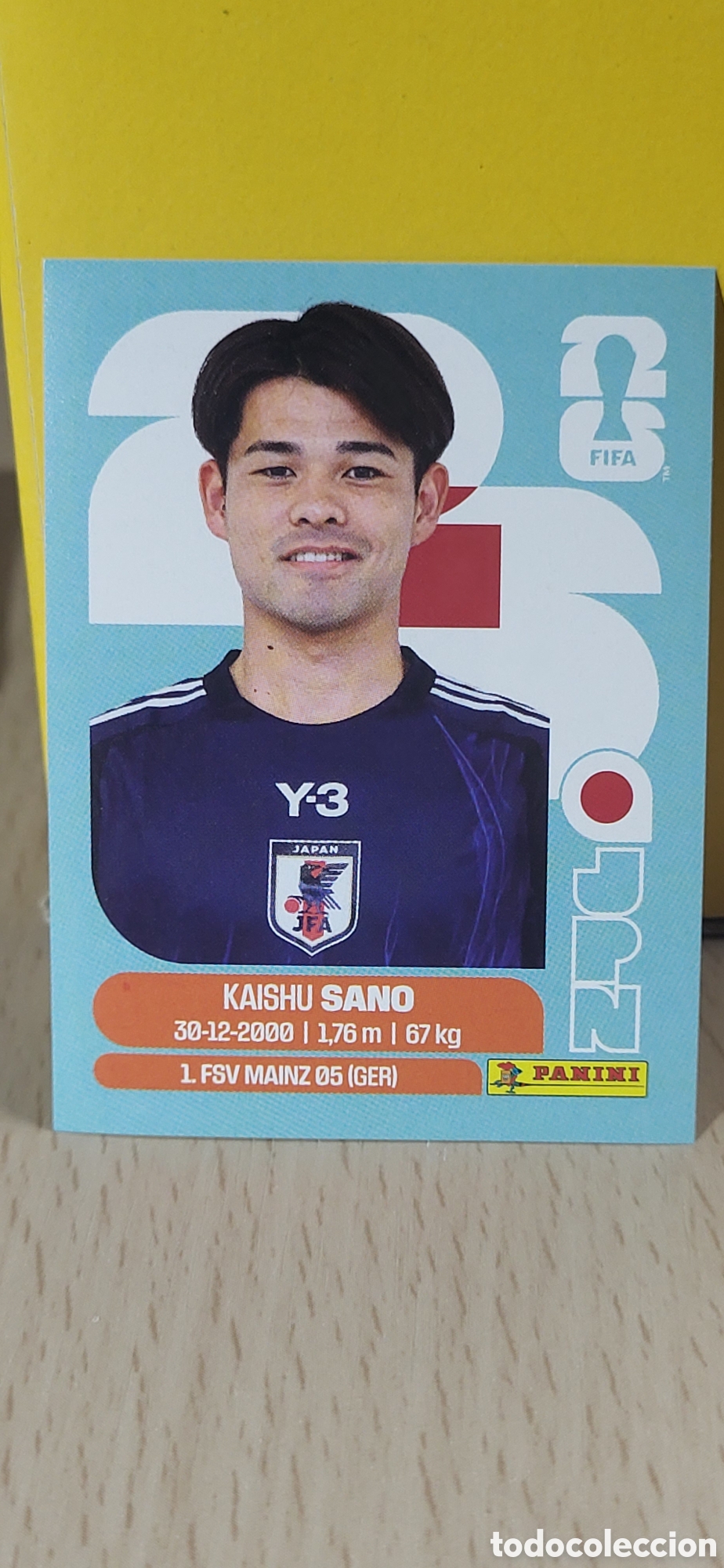 Sammeln alte Sammelbilder: SANO JAPON JPN N&ordm; 8 FIFA WORLD CUP 2026 PANINI MUNDIAL FIFA WORLD CUP