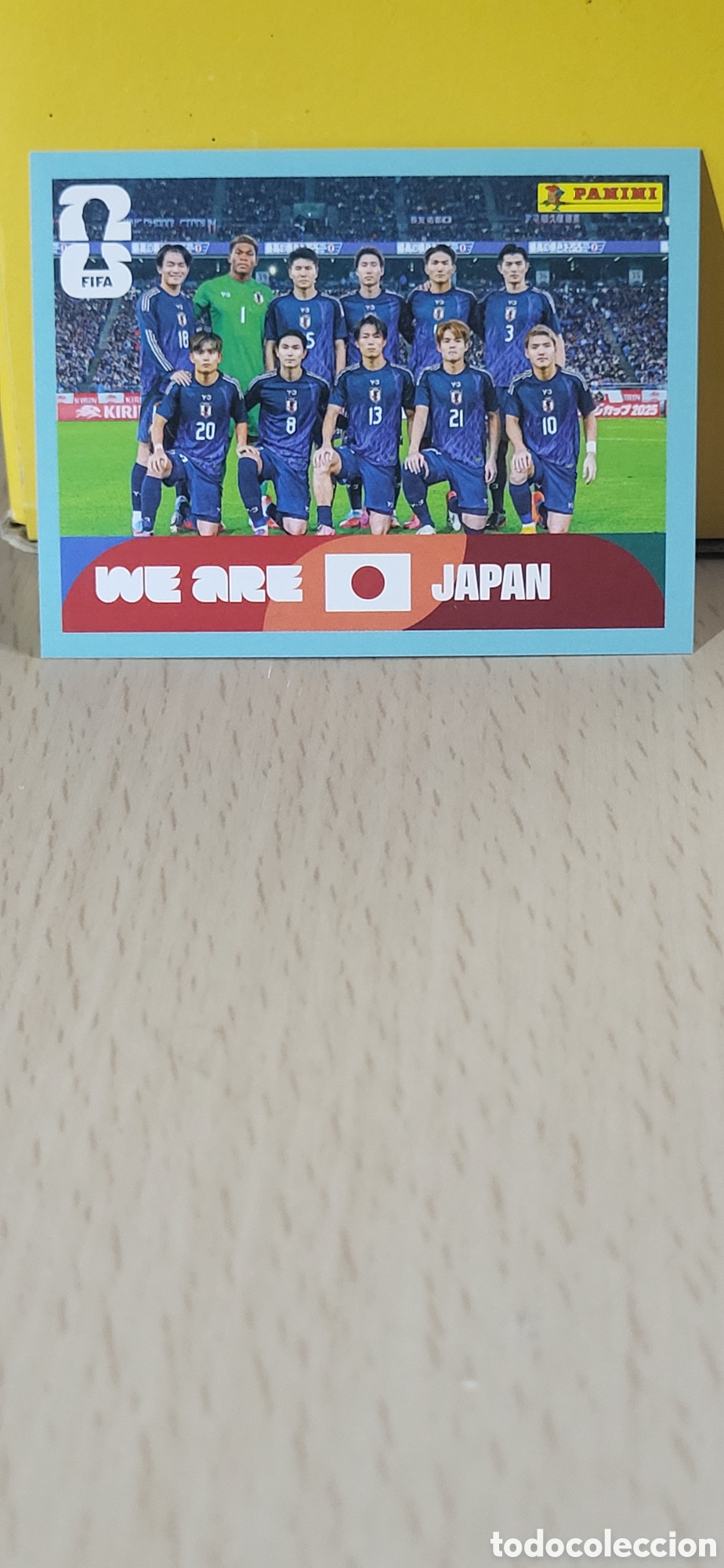 Sammeln alte Sammelbilder: EQUIPO JAPON JPN N&ordm; 13 FIFA WORLD CUP 2026 PANINI MUNDIAL FIFA WORLD CUP