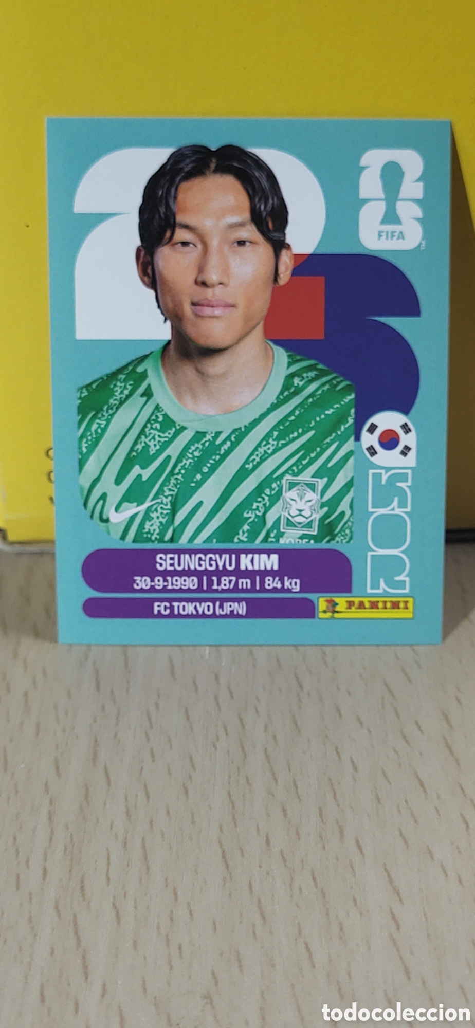 Collectable Antique Stickers: KIM KOREA KOR N&ordm; 3 FIFA WORLD CUP 2026 PANINI MUNDIAL FIFA WORLD CUP