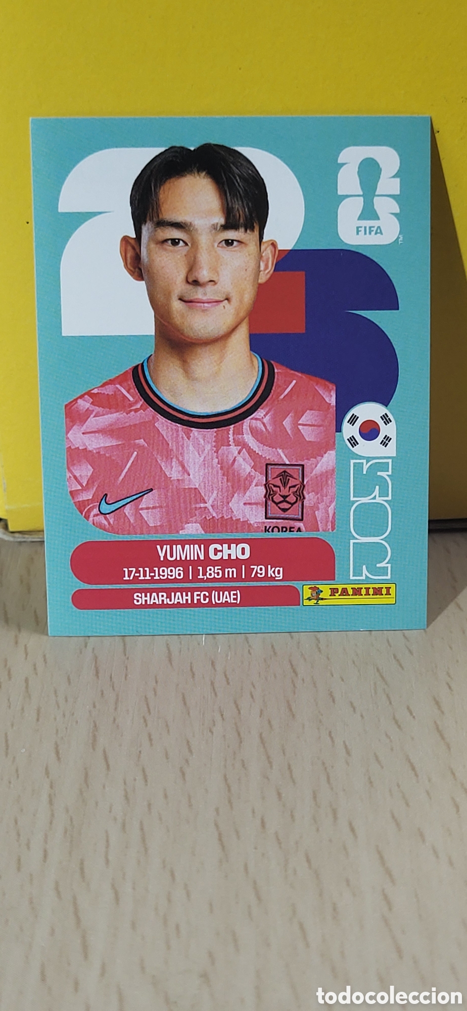 Collectable Antique Stickers: CHO KOREA KOR N&ordm; 5 FIFA WORLD CUP 2026 PANINI MUNDIAL FIFA WORLD CUP
