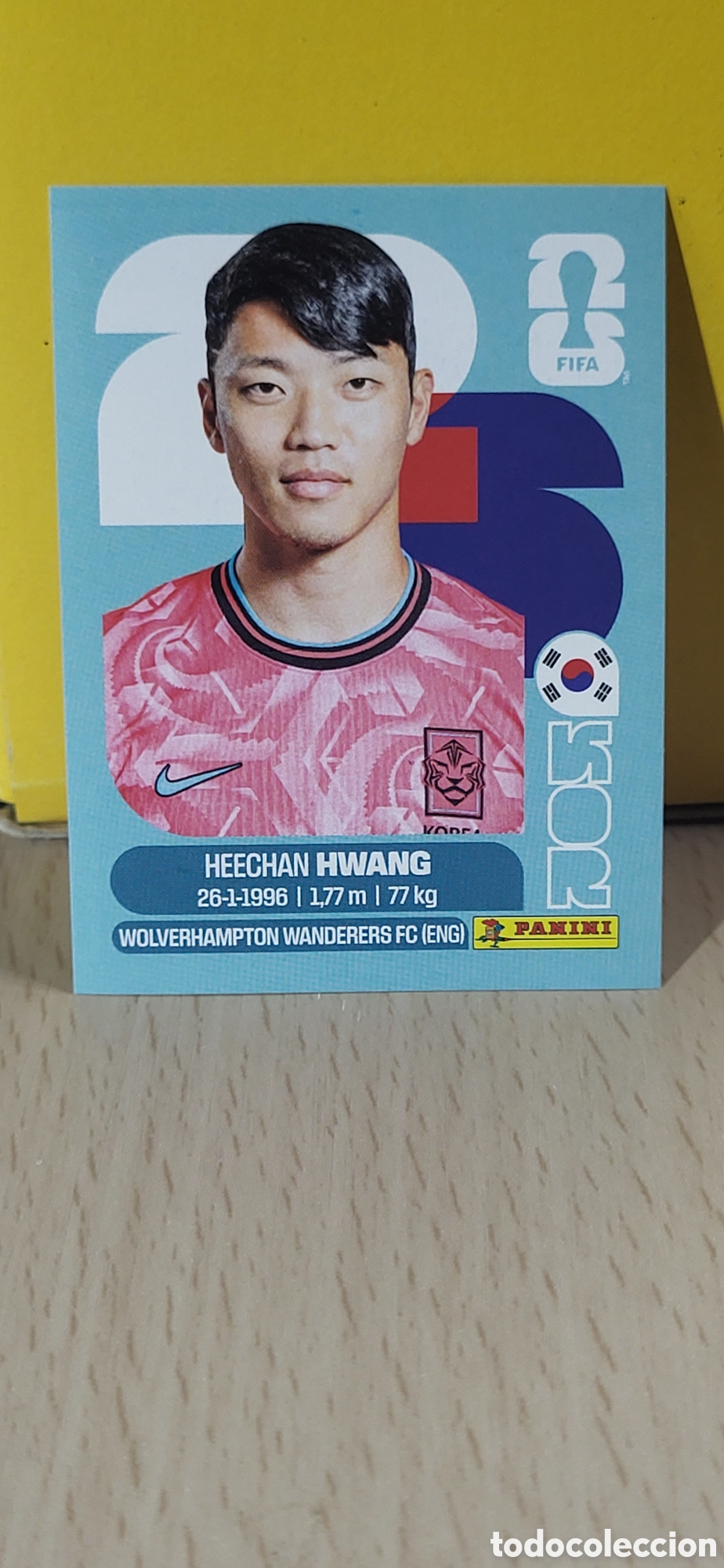 Sammeln alte Sammelbilder: HWANG KOREA KOR N&ordm; 19 FIFA WORLD CUP 2026 PANINI MUNDIAL FIFA WORLD CUP