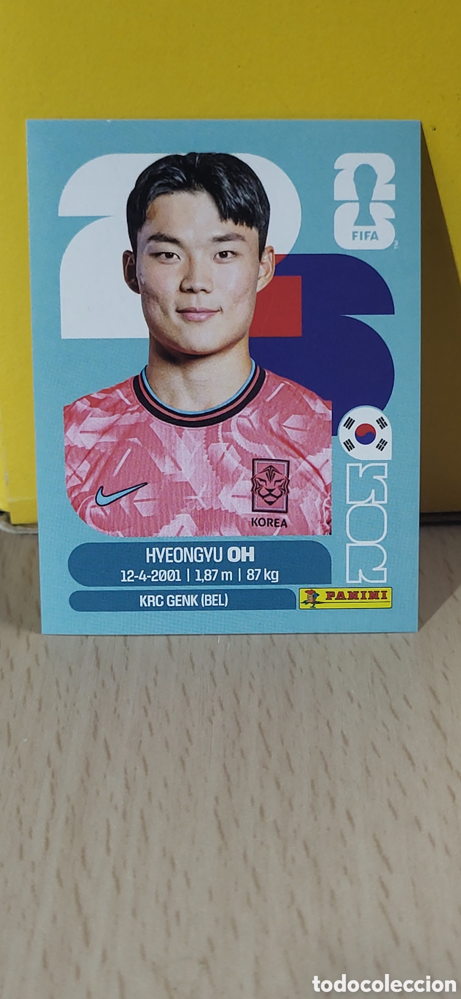 Sammeln alte Sammelbilder: OH KOREA KOR N&ordm; 20 FIFA WORLD CUP 2026 PANINI MUNDIAL FIFA WORLD CUP