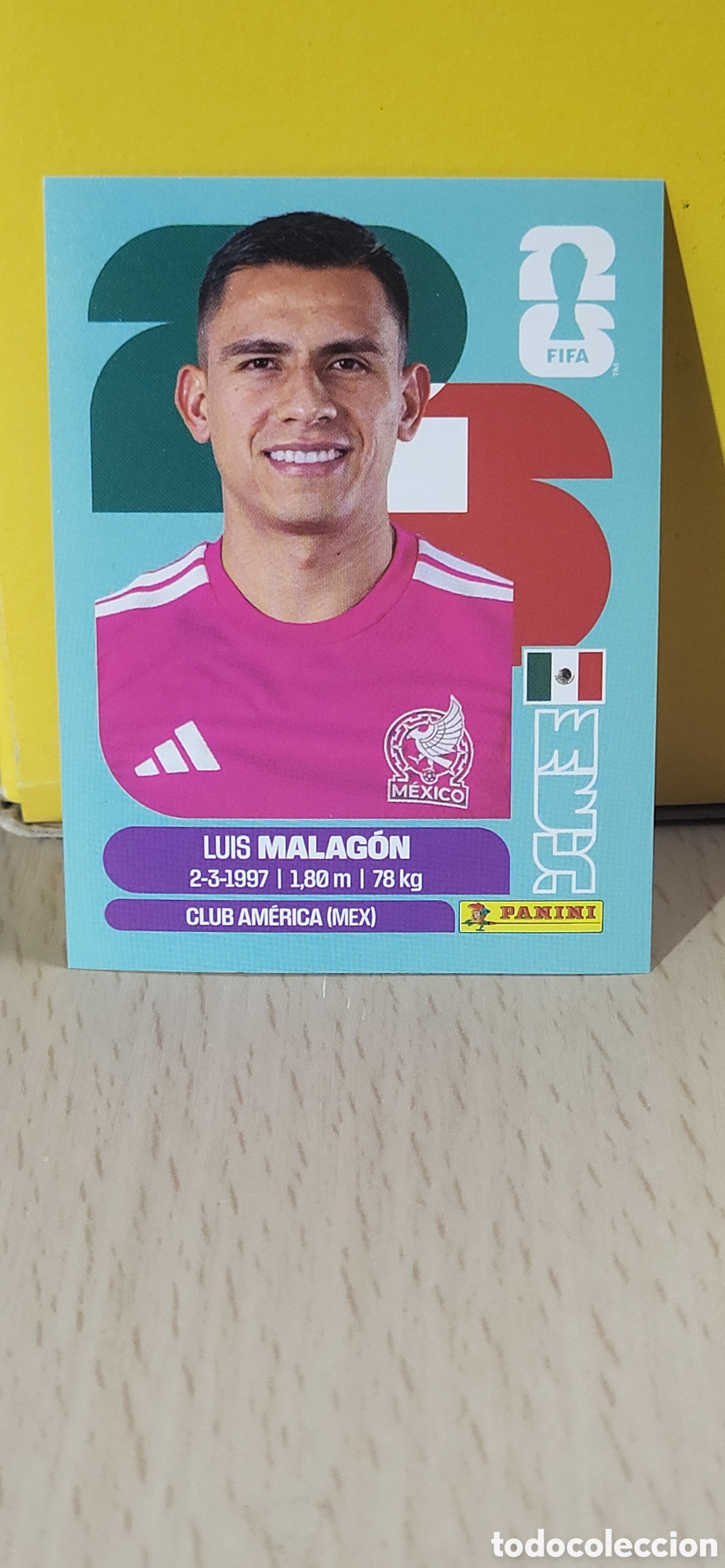 Collectionnisme Cartes &agrave; collectionner anciennes: MALAGON MEXICO MEX N&ordm; 2 FIFA WORLD CUP 2026 PANINI MUNDIAL FIFA WORLD CUP