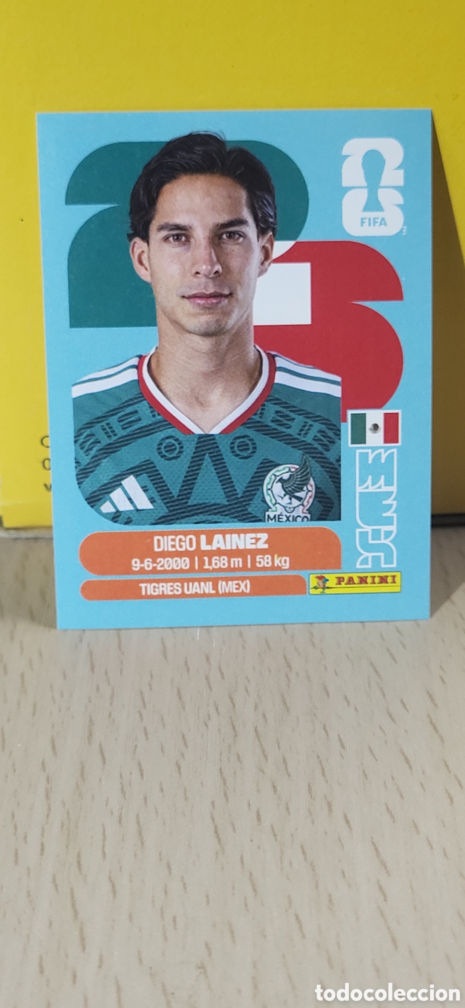 Colecionismo Cromos antigos: LAINEZ MEXICO MEX N&ordm; 8 FIFA WORLD CUP 2026 PANINI MUNDIAL FIFA WORLD CUP