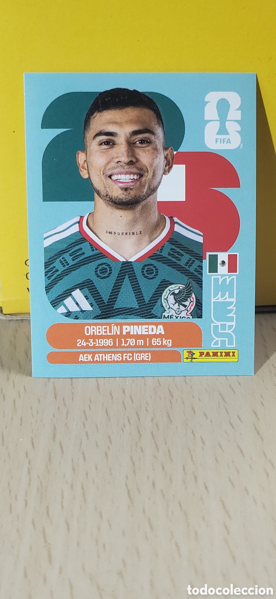 Colecionismo Cromos antigos: PINEDA MEXICO MEX N&ordm; 11 FIFA WORLD CUP 2026 PANINI MUNDIAL FIFA WORLD CUP