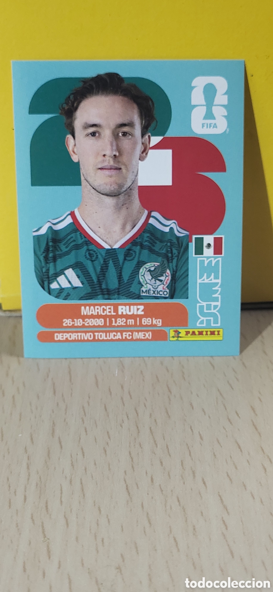 Colecionismo Cromos antigos: RUIZ MEXICO MEX N&ordm; 12 FIFA WORLD CUP 2026 PANINI MUNDIAL FIFA WORLD CUP