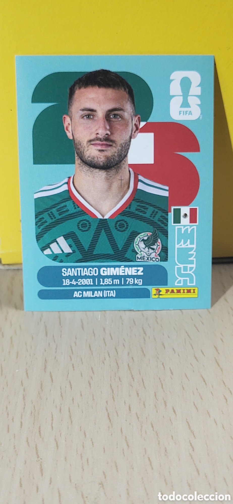 Colecionismo Cromos antigos: GIMENEZ MEXICO MEX N&ordm; 16 FIFA WORLD CUP 2026 PANINI MUNDIAL FIFA WORLD CUP