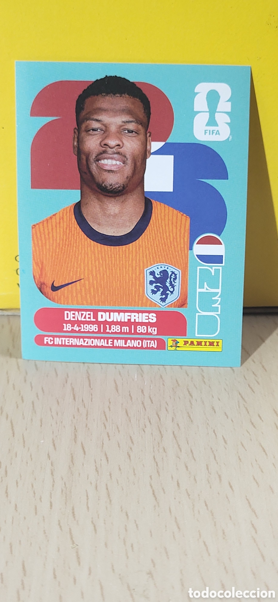 Colecionismo Cromos antigos: DUMFRIES HOLANDA PAISES BAJOS NED N&ordm; 6 FIFA WORLD CUP 2026 PANINI MUNDIAL FIFA WORLD CUP
