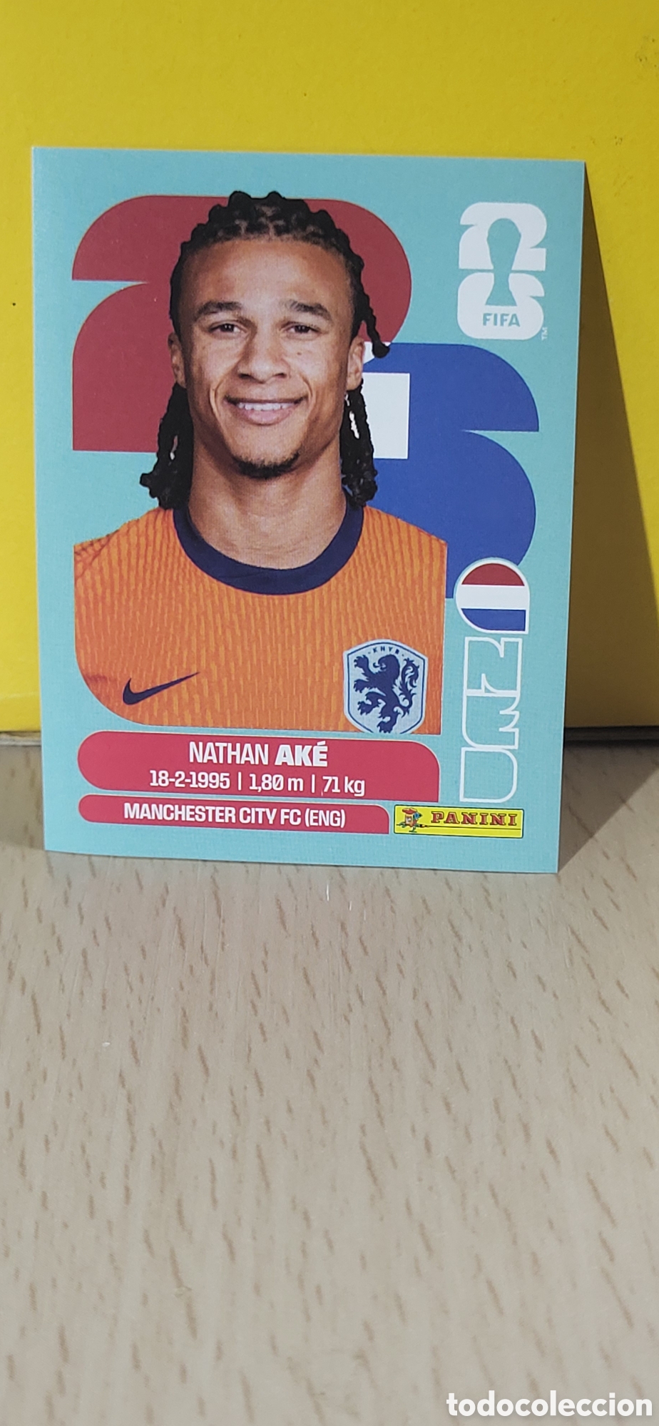 Collezionismo Figurine antiche: AKE HOLANDA PAISES BAJOS NED N&ordm; 7 FIFA WORLD CUP 2026 PANINI MUNDIAL FIFA WORLD CUP