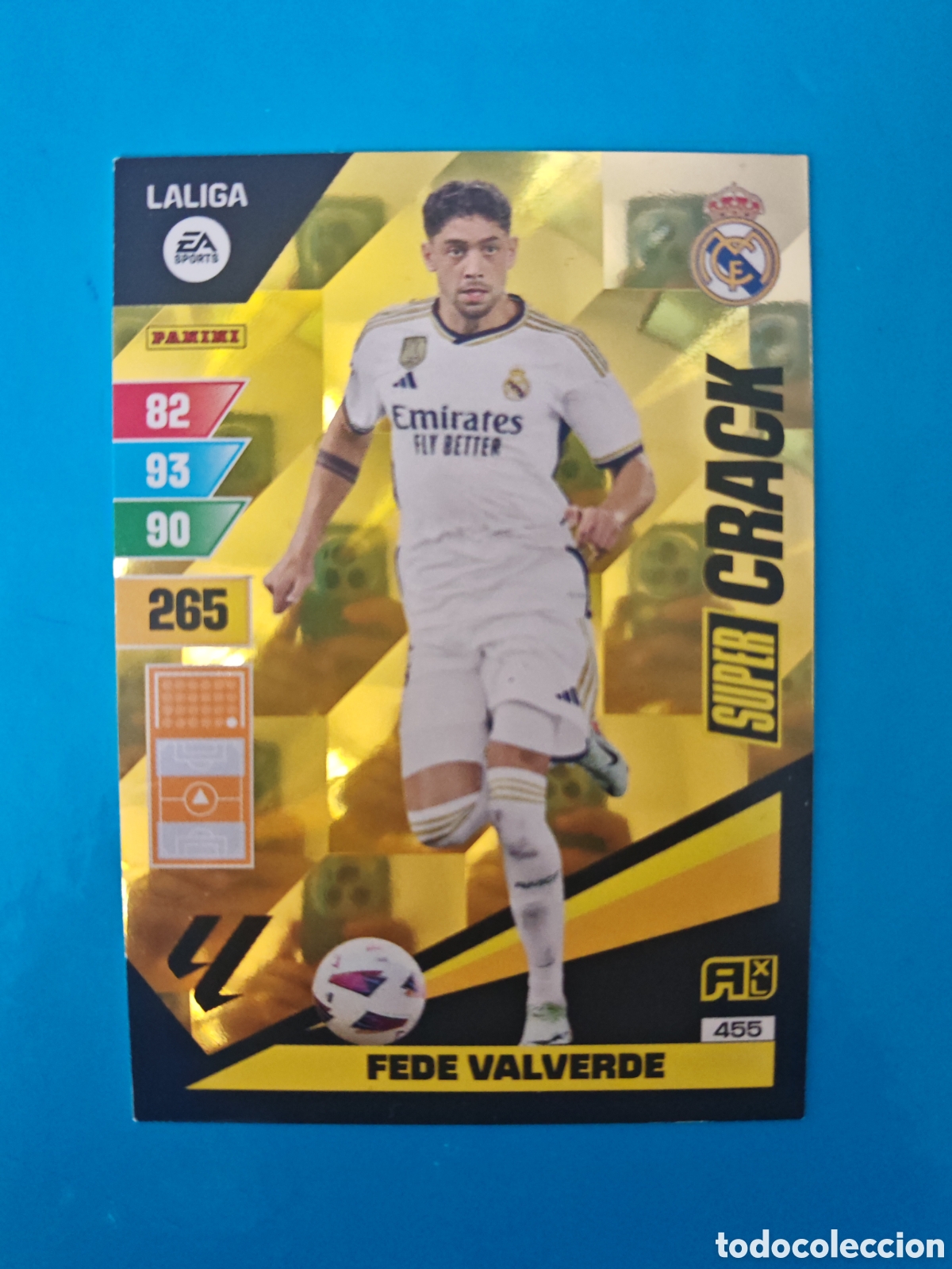 Coleccionismo Cromos antiguos: Fede Valverde supercrack Adrenalyn 23-24