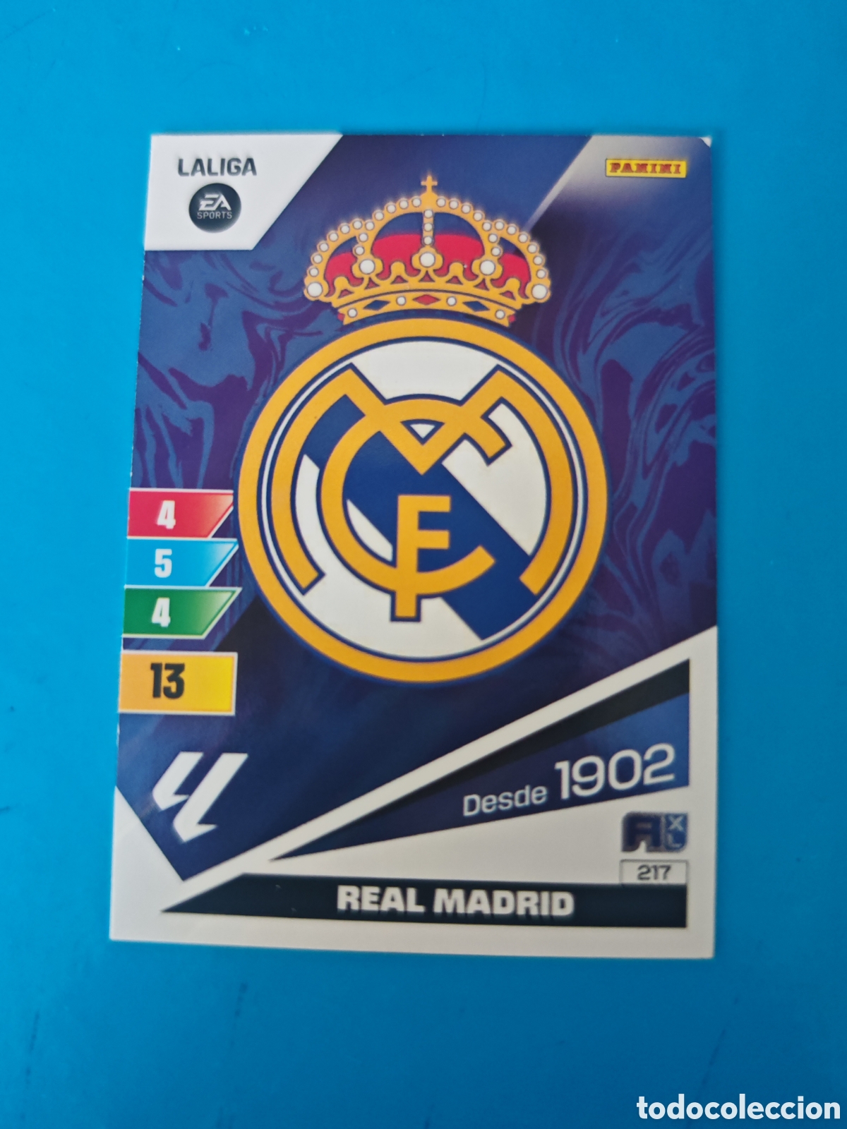Coleccionismo Cromos antiguos: Real Madrid Escudo Adrenalyn 23-24