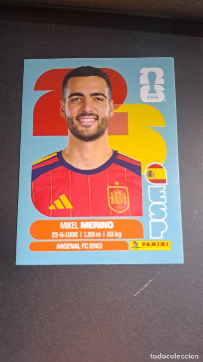 Coleccionismo Cromos antiguos: CROMO MIKEL MERINO 14 ESP 14 ESPA&Ntilde;A 14 FIFA WORLD CUP 2026 MUNDIAL PANINI NUNCA PEGADO