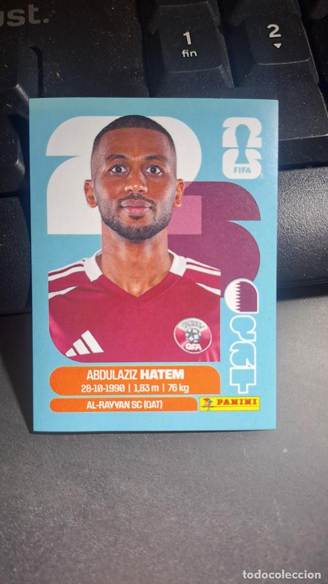 Coleccionismo Cromos antiguos: CROMO HATEM 15 QAT 15 QATAR 15 FIFA WORLD CUP 2026 MUNDIAL PANINI NUNCA PEGADO