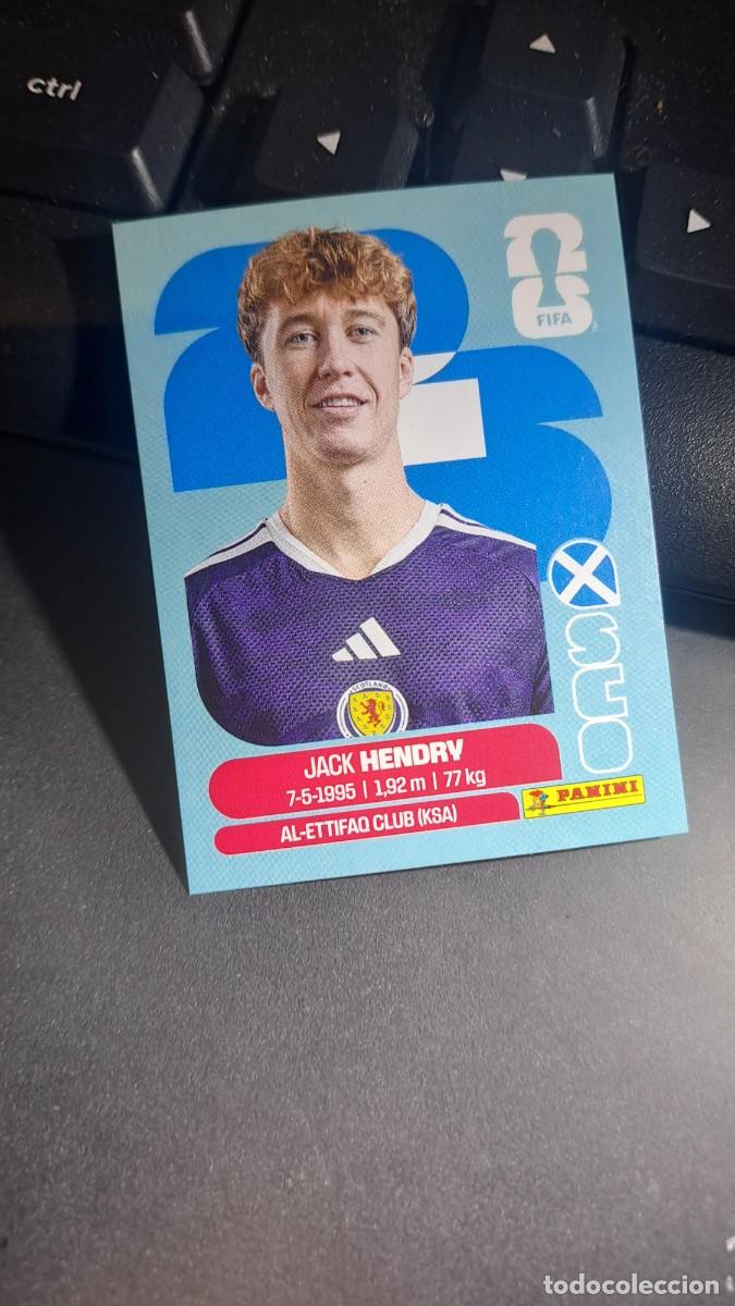 Coleccionismo Cromos antiguos: CROMO JACK HENDRY 3 SCO 3 ESCOCIA 3 FIFA WORLD CUP 2026 MUNDIAL PANINI NUNCA PEGADO
