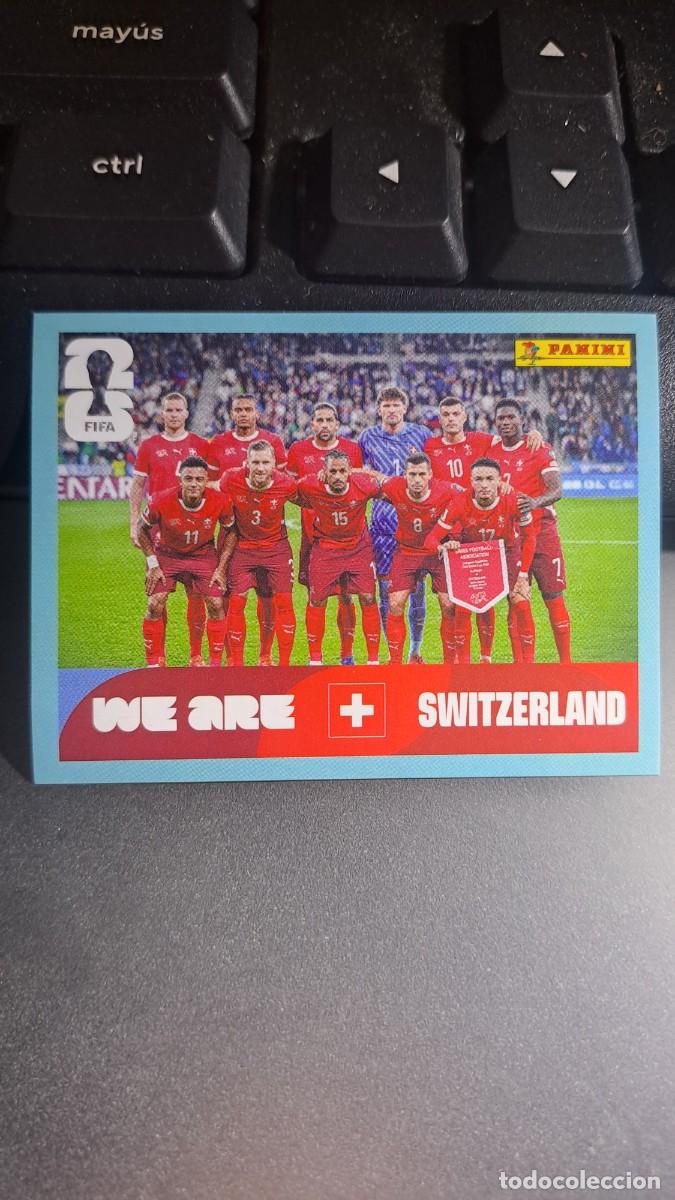 Coleccionismo Cromos antiguos: CROMO EQUIPO ALINEACION 13 SUI 13 SUIZA 13 FIFA WORLD CUP 2026 MUNDIAL PANINI NUNCA PEGADO