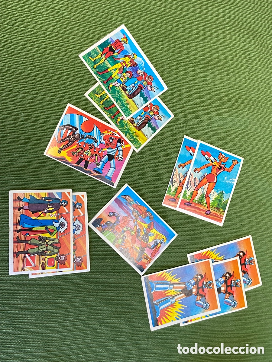 Coleccionismo Cromos antiguos: Cromos Mazinger Z. Festival del dibujo animado. Pacosa dos. 1981.