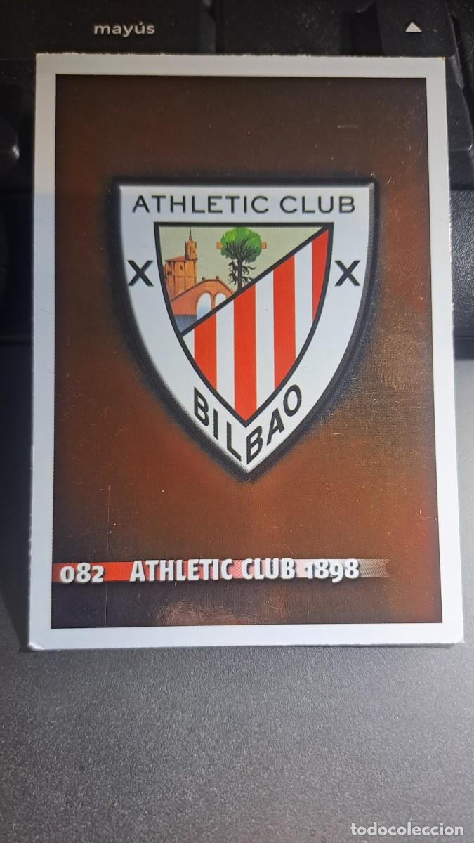 Coleccionismo Cromos antiguos: LAS FICHAS DE LA LIGA QUIZ GAME 2015 ESCUDO ATHLETIC CLUB BILBAO 82 LIGA 2014 2015 14 15 MUNDICROMO
