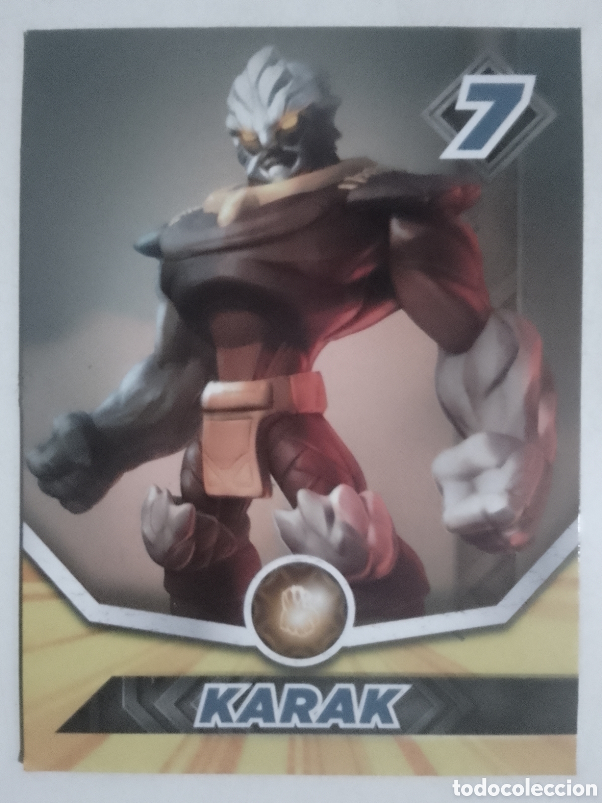 Coleccionismo Cromos antiguos: C&oacute;digo Especial Gormiti KARAK.