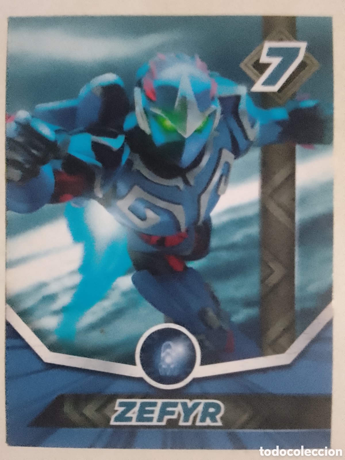 Coleccionismo Cromos antiguos: C&oacute;digo Especial Gormiti ZEFYR.