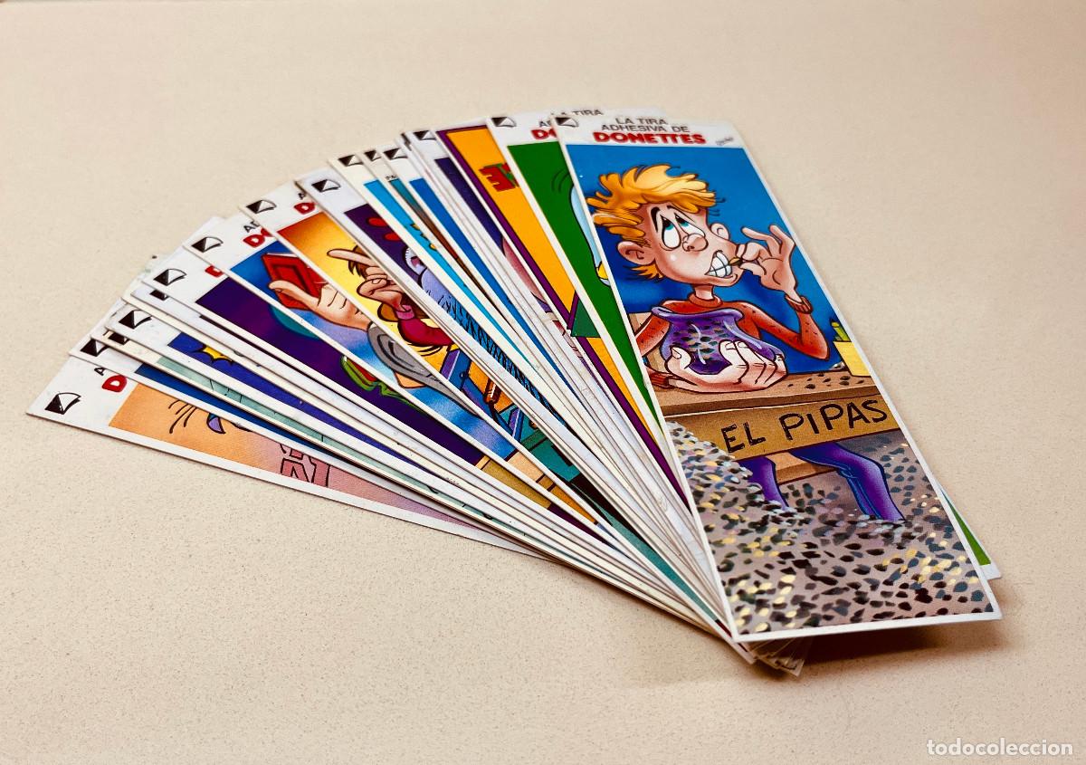 Coleccionismo Cromos antiguos: LA TIRA ADHESIVA DE DONETTES