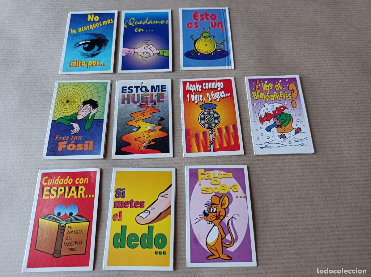 Coleccionismo Cromos antiguos: LOTE 10 CROMOS BOLLYCAO ESPEJISMOS