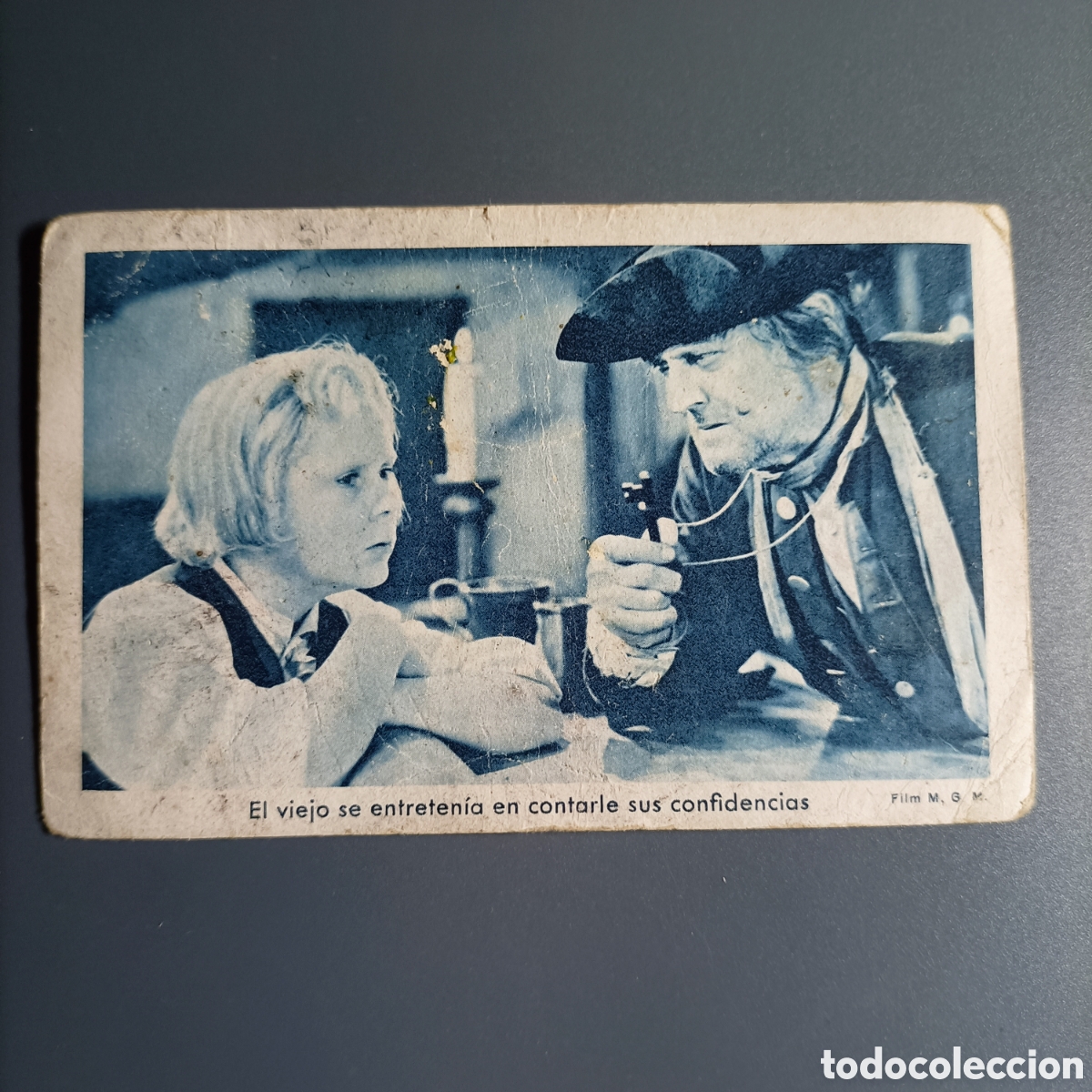 Coleccionismo Cromos antiguos: ANTIGUO CROMO CHOCOLATES VILADAS. LA ISLA DEL TESORO. №4