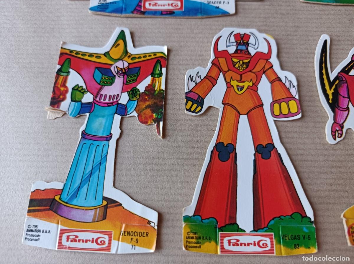 Coleccionismo cromos antiguos: 39 CROMOS MAZINGER Z PANRICO - Foto 6