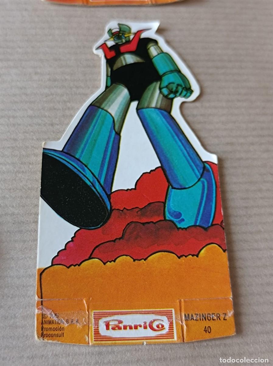 Coleccionismo cromos antiguos: 39 CROMOS MAZINGER Z PANRICO - Foto 14