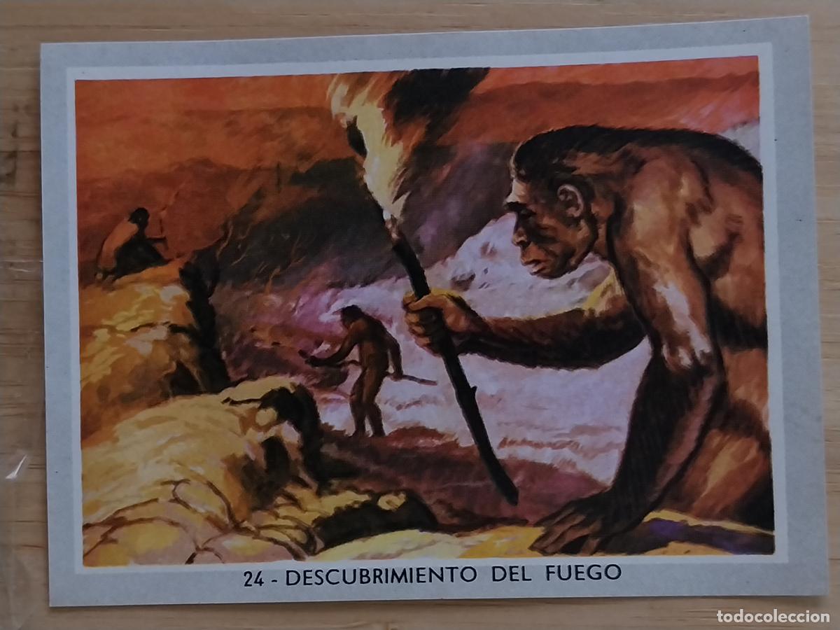 Coleccionismo Cromos antiguos: FUEGO COLOR 2 1969 CROMO 24 ORIGINAL 2 8.5X6CMS