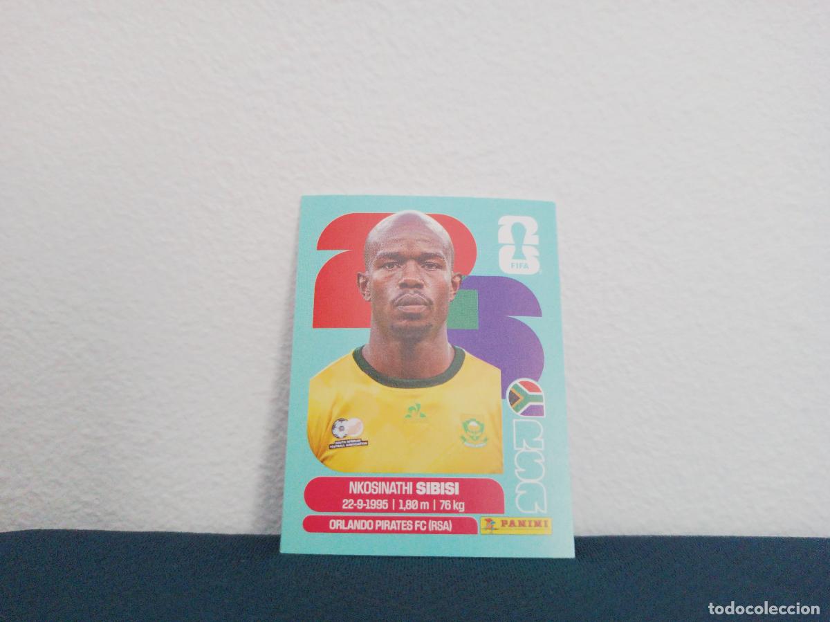 Sammeln alte Sammelbilder: RSA 10 NKOSINATHI SIBISI BASE SUDAFRICA CROMO MUNDIAL STICKERS 2026 26