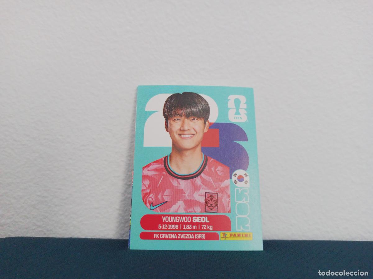 Colecionismo Cromos antigos: KOR 6 YOUNGWOO SEOL BASE COREA DEL SUR CROMO MUNDIAL STICKERS 2026 26