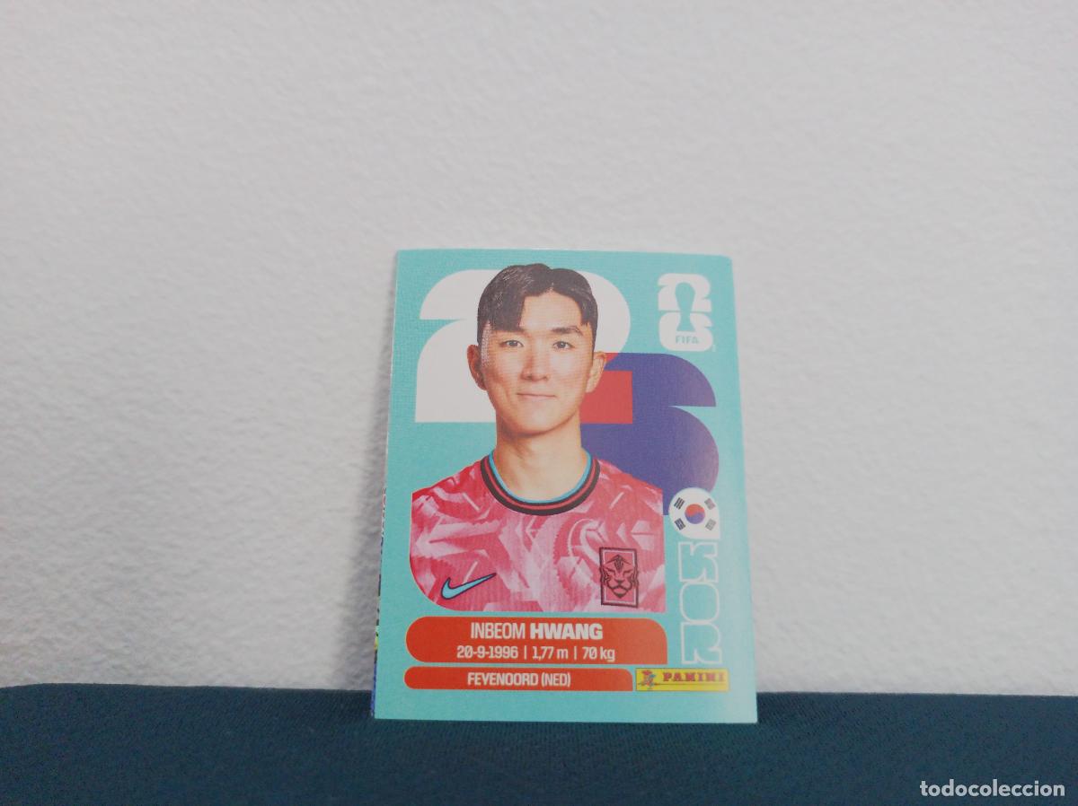 Colecionismo Cromos antigos: KOR 11 INBEOM HWANG BASE COREA DEL SUR CROMO MUNDIAL STICKERS 2026 26