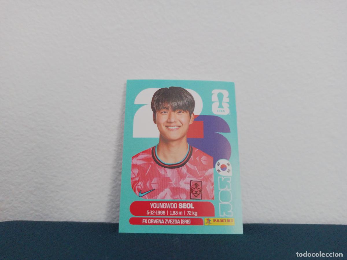Colecionismo Cromos antigos: KOR 6 YOUNGWOO SEOL BASE COREA DEL SUR CROMO MUNDIAL STICKERS 2026 26