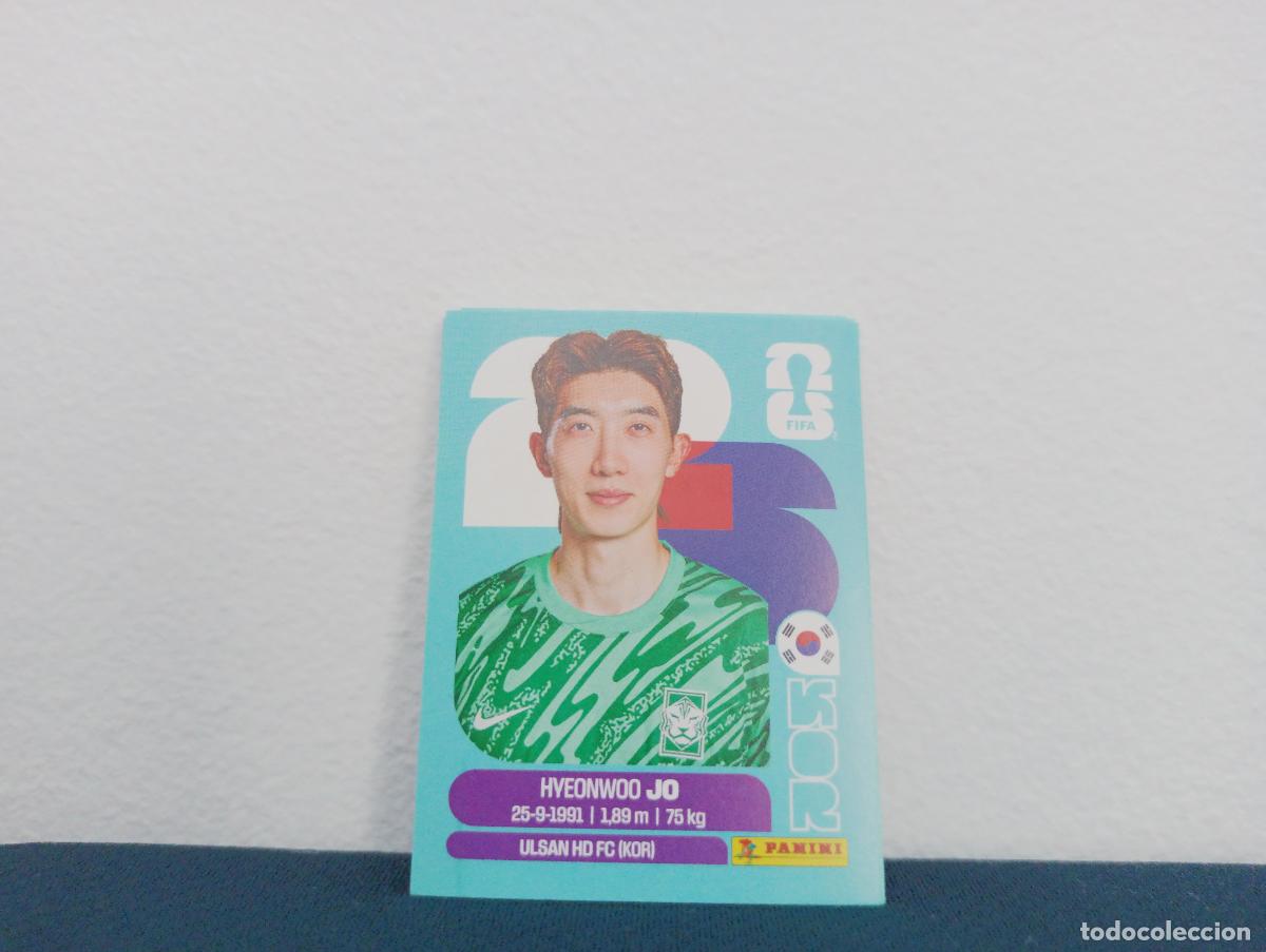 Collezionismo Figurine antiche: KOR 2 HYEONWOO JO BASE COREA DEL SUR CROMO MUNDIAL STICKERS 2026 26