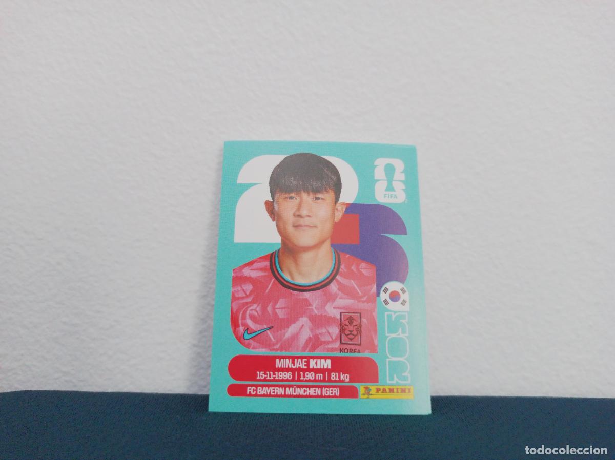 Collezionismo Figurine antiche: KOR 4 MINJAE KIM BASE COREA DEL SUR CROMO MUNDIAL STICKERS 2026 26