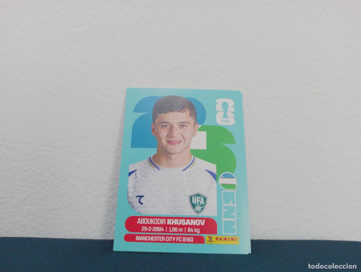 Collezionismo Figurine antiche: UZB 9 ABDUKODIR KHUSANOV BASE UZBEKISTAN CROMO MUNDIAL STICKERS 2026 26
