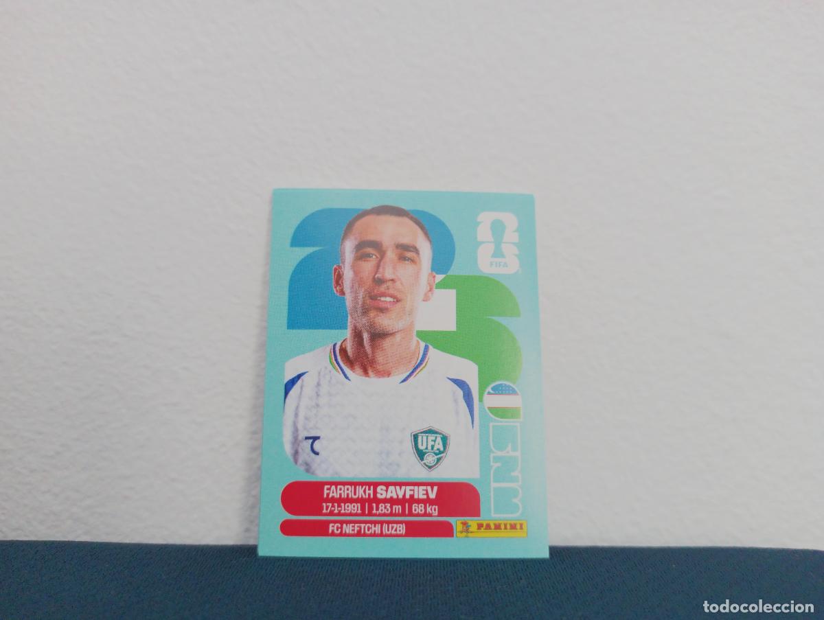 Collezionismo Figurine antiche: UZB 3 FARRUKH SAYFIEV BASE UZBEKISTAN CROMO MUNDIAL STICKERS 2026 26