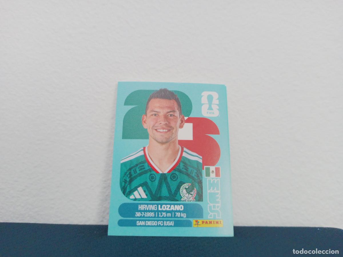 Collezionismo Figurine antiche: MEX 15 HIRVING LOZANO BASE MEXICO CROMO MUNDIAL STICKERS 2026 26