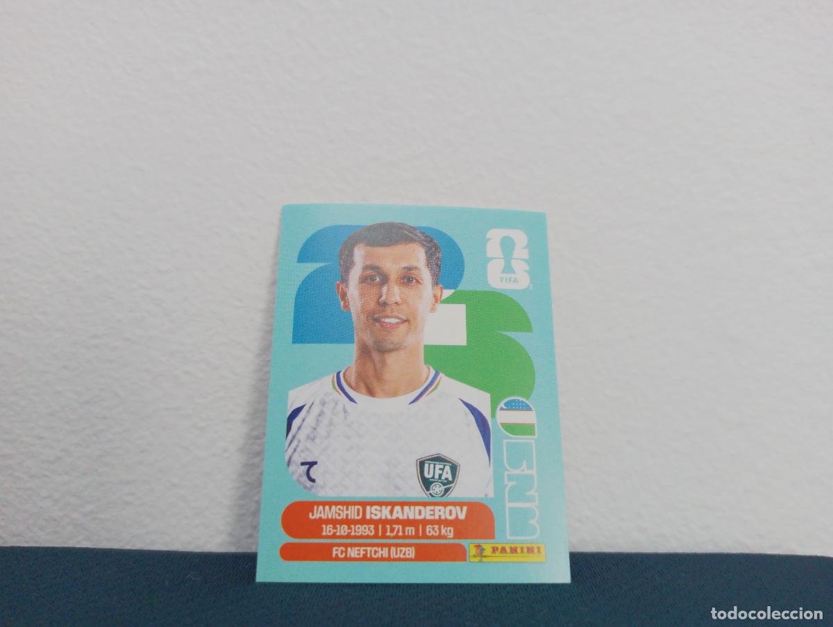 Collezionismo Figurine antiche: UZB 12 JAMSHID ISKANDEROV BASE UZBEKISTAN CROMO MUNDIAL STICKERS 2026 26