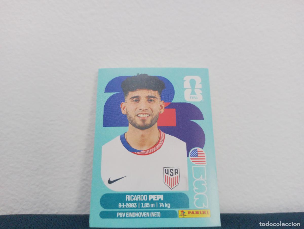 Collezionismo Figurine antiche: USA 18 RICARDO PEPI BASE ESTADOS UNIDOS CROMO MUNDIAL STICKERS 2026 26