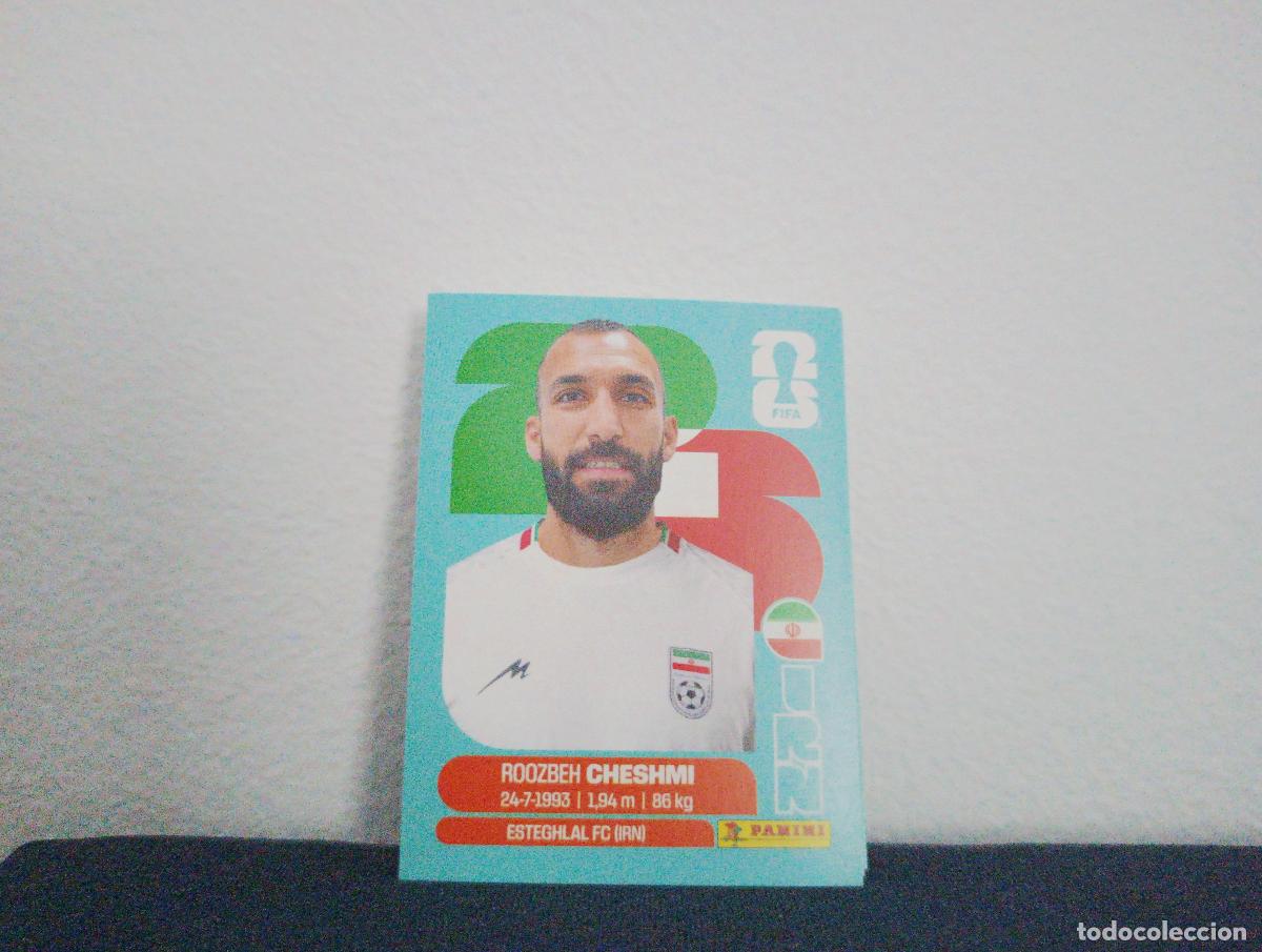 Collezionismo Figurine antiche: IRN 15 ROOZBEH CHESHMI BASE IRAN CROMO MUNDIAL STICKERS 2026 26