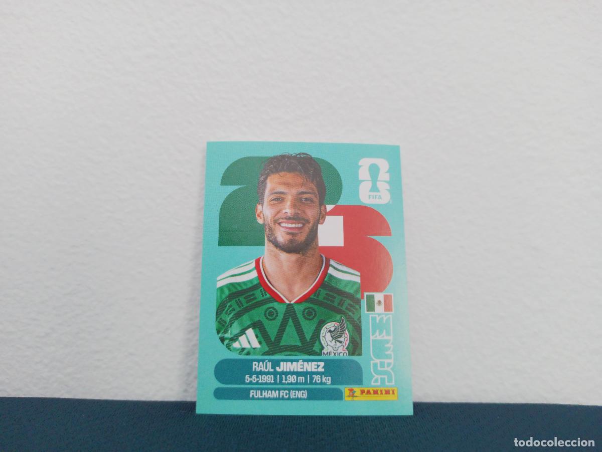 Sammeln alte Sammelbilder: MEX 17 RAUL JIMENEZ BASE MEXICO CROMO MUNDIAL STICKERS 2026 26