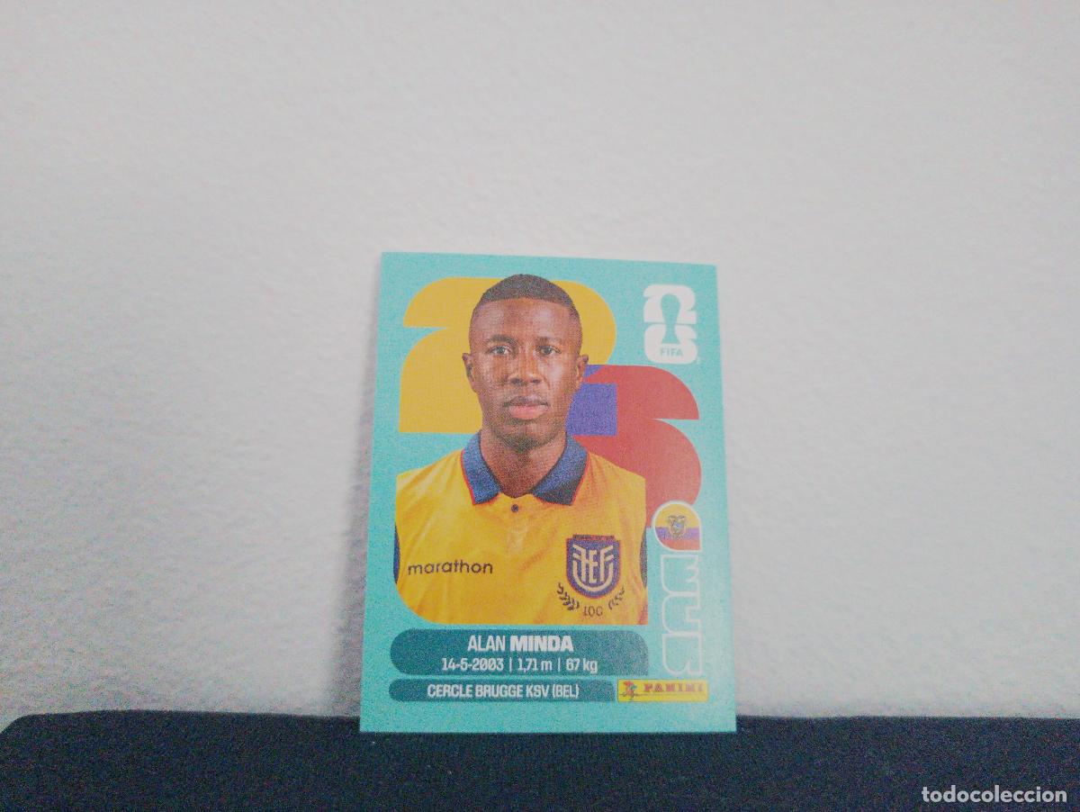 Sammeln alte Sammelbilder: ECU 18 ALAN MINDA BASE ECUADOR CROMO MUNDIAL STICKERS 2026 26