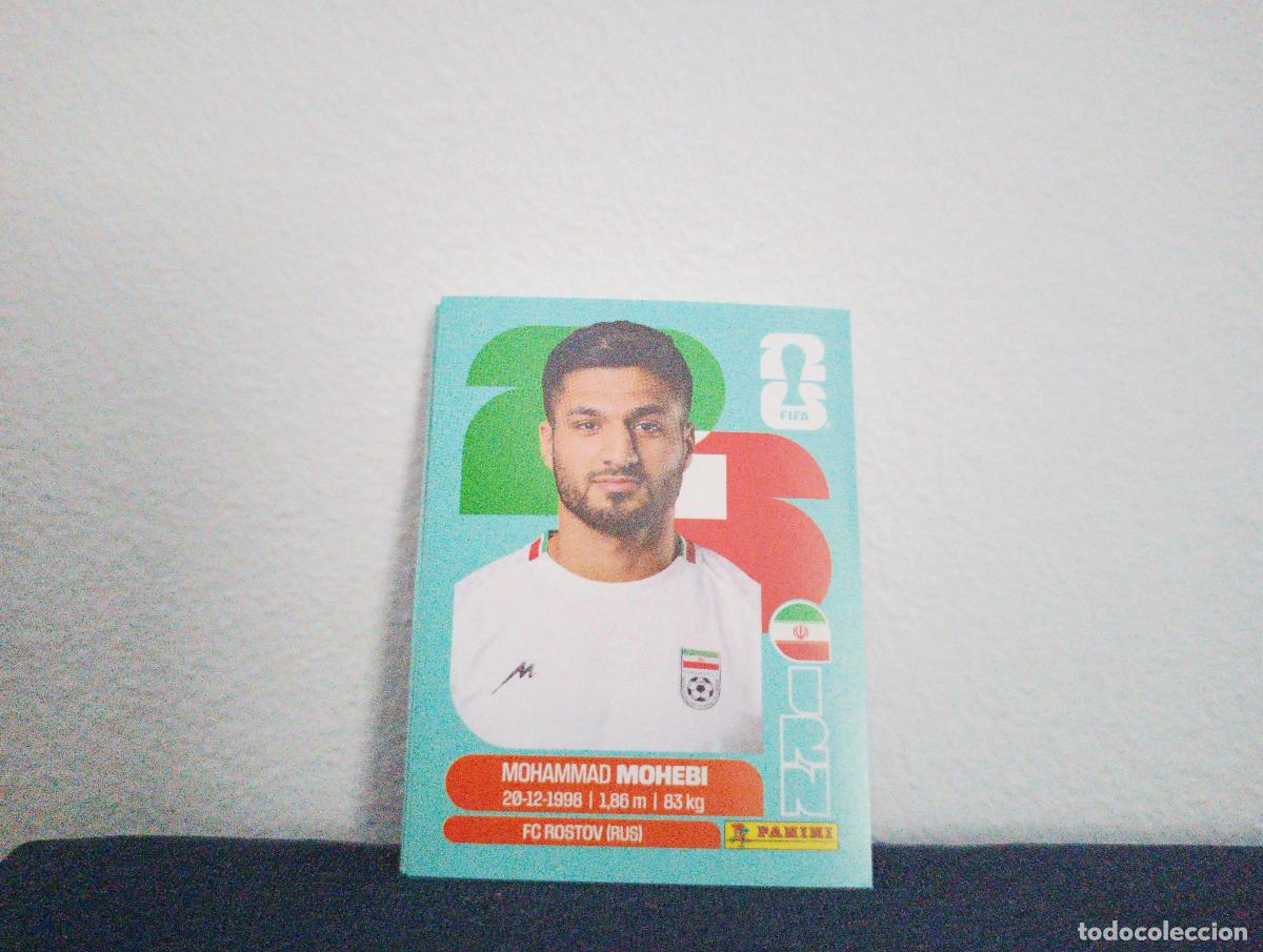 Sammeln alte Sammelbilder: IRN 16 MOHAMMAD MOHEBI BASE IRAN CROMO MUNDIAL STICKERS 2026 26