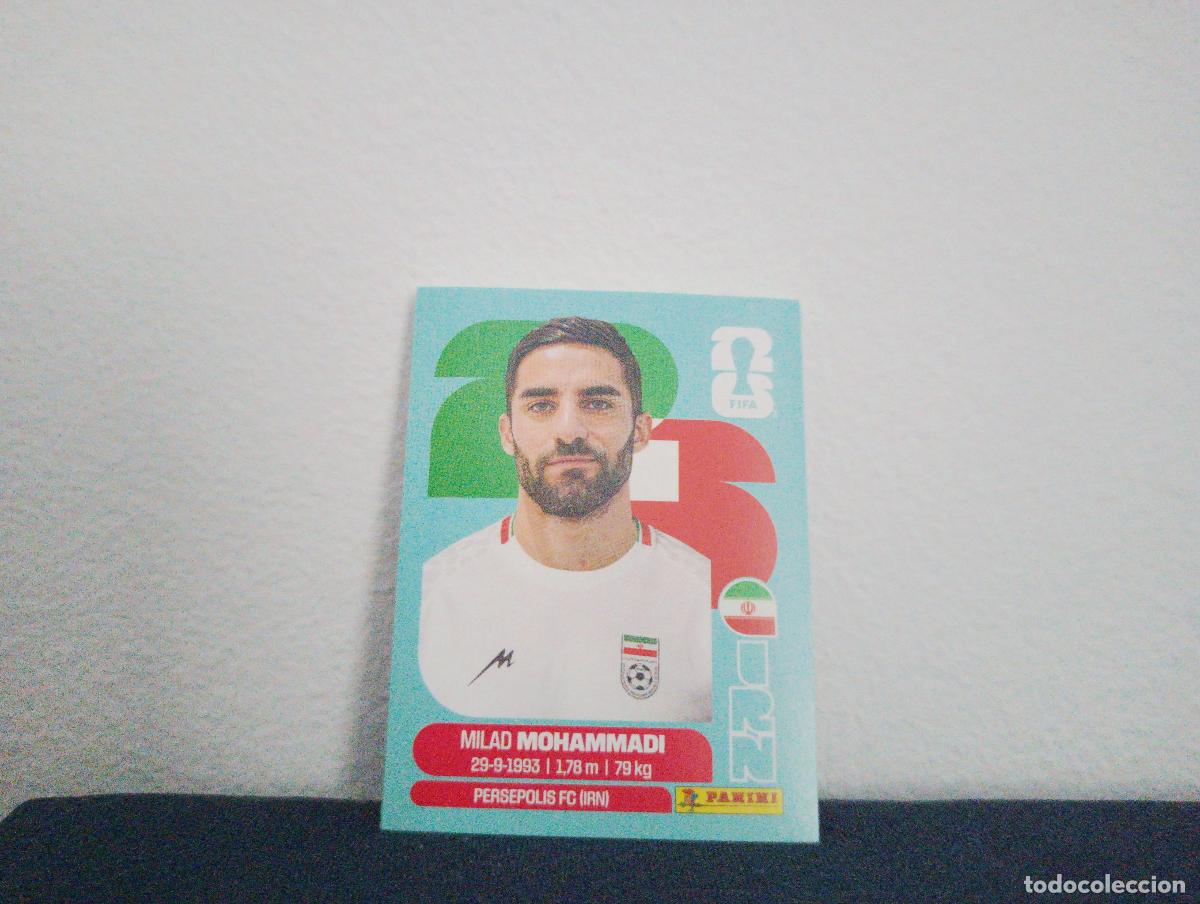 Sammeln alte Sammelbilder: IRN 5 MILAD MOHAMMADI BASE IRAN CROMO MUNDIAL STICKERS 2026 26